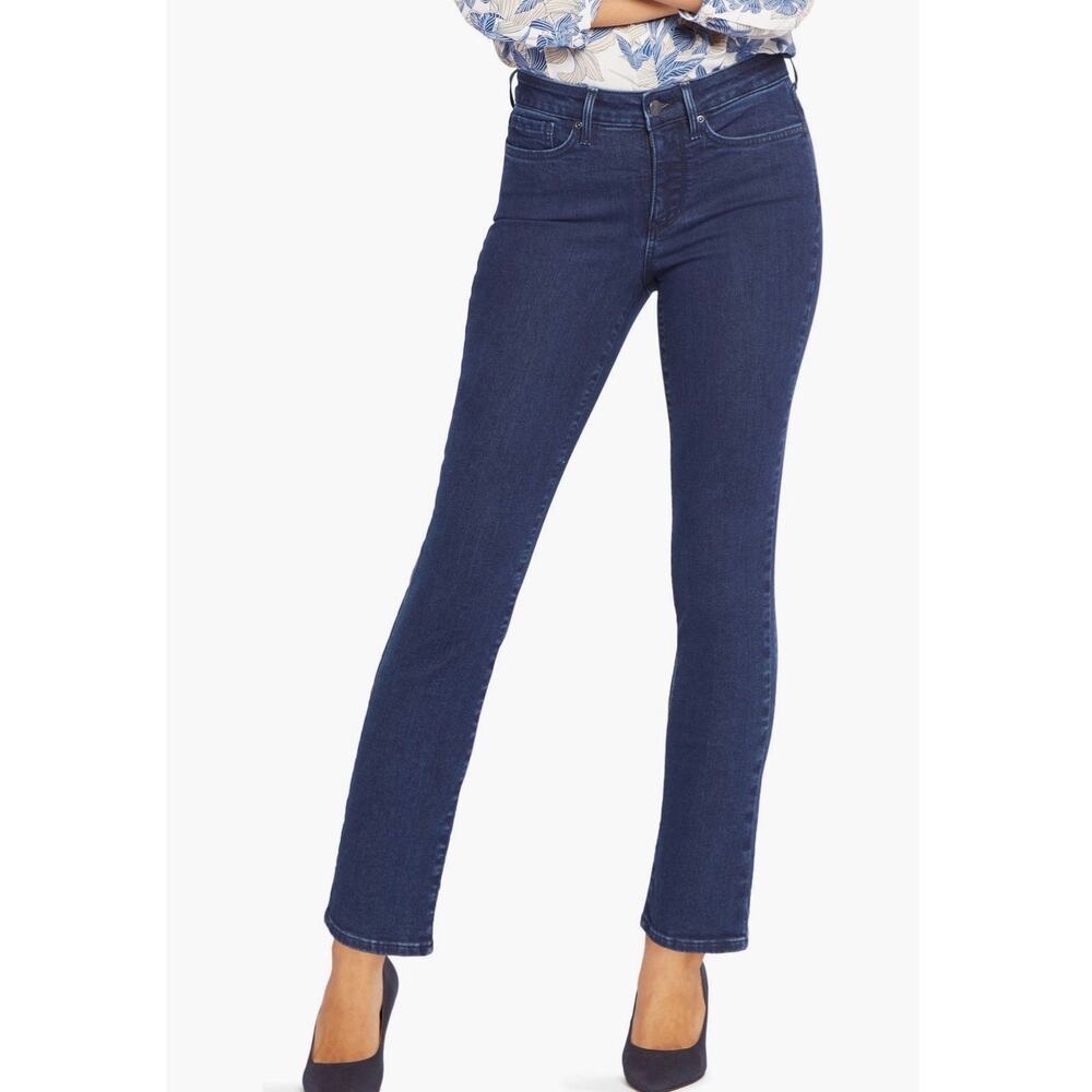 NYDJ | Sherri Slim Straight Jeans‎ | 8